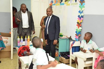 La Société Commerciale Gabonaise de Réassurance « SCG-Ré » aux côtés des enfants déficients auditifs.