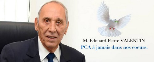 Obsèques de M. Edouard-Pierre VALENTIN, Président du Conseil d’Administration de la SCG-Ré.